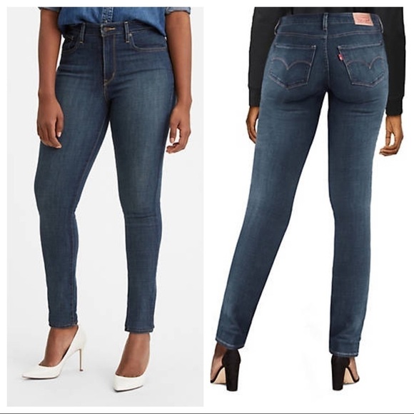 LEVI'S 721 High-Rise Skinny Jeans NWOT - Picture 1 of 13